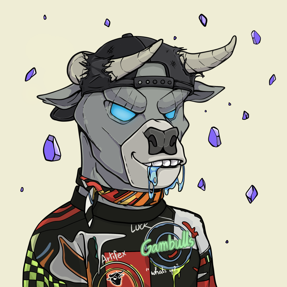 Gambulls #4641 NFT artwork
