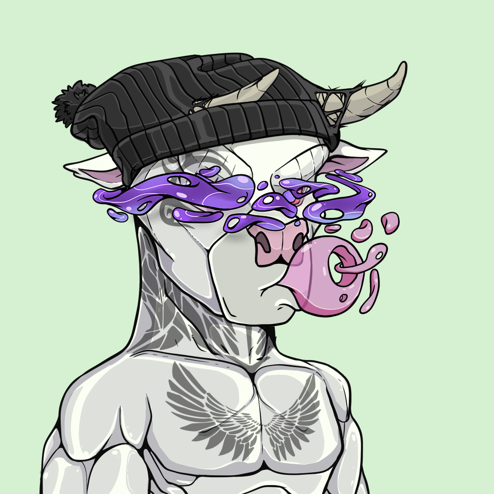 Gambulls #4890 NFT artwork