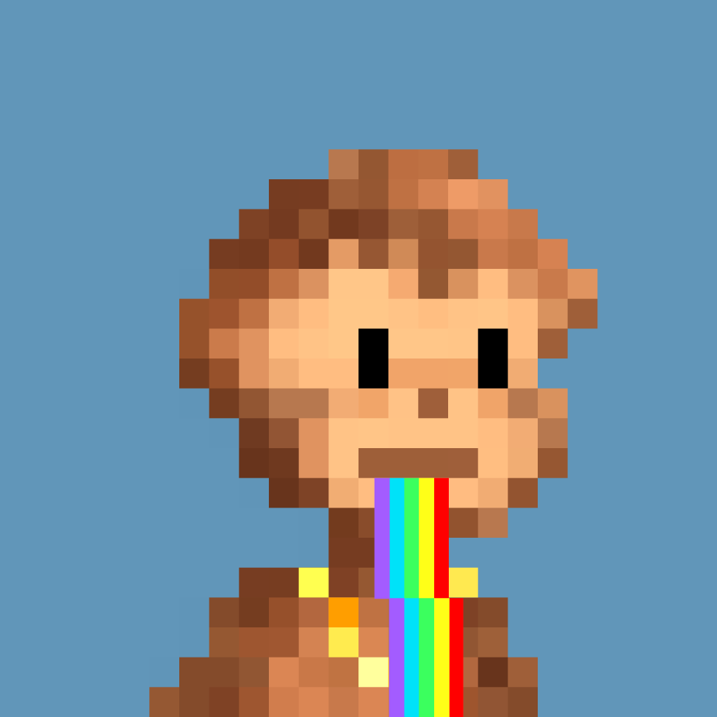 monkeys makin money #177 NFT artwork