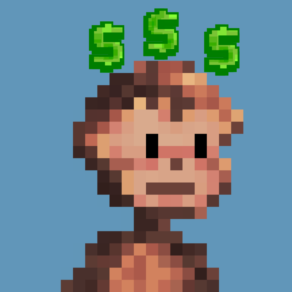 monkeys makin money #602 NFT artwork