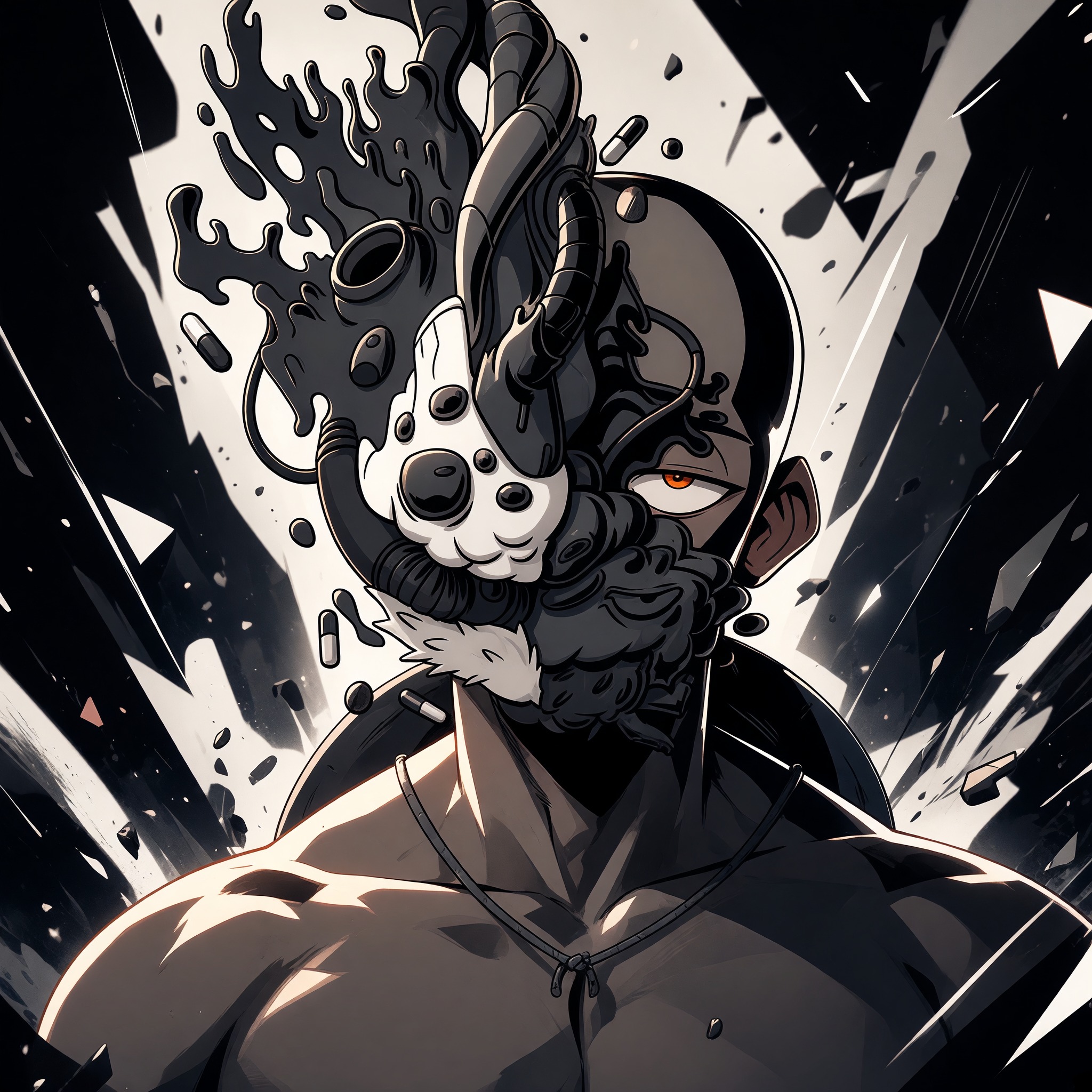 OMEN #6945 NFT artwork