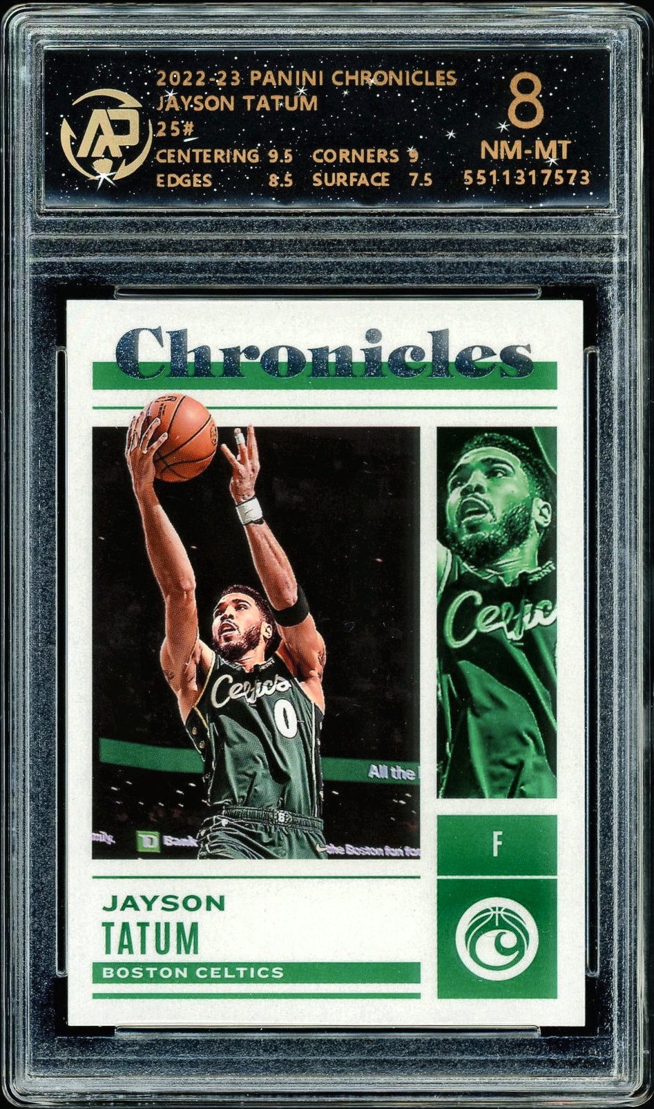 2022-23 PANINI CHRONICLES 25# - JAYSON TATUM NFT artwork