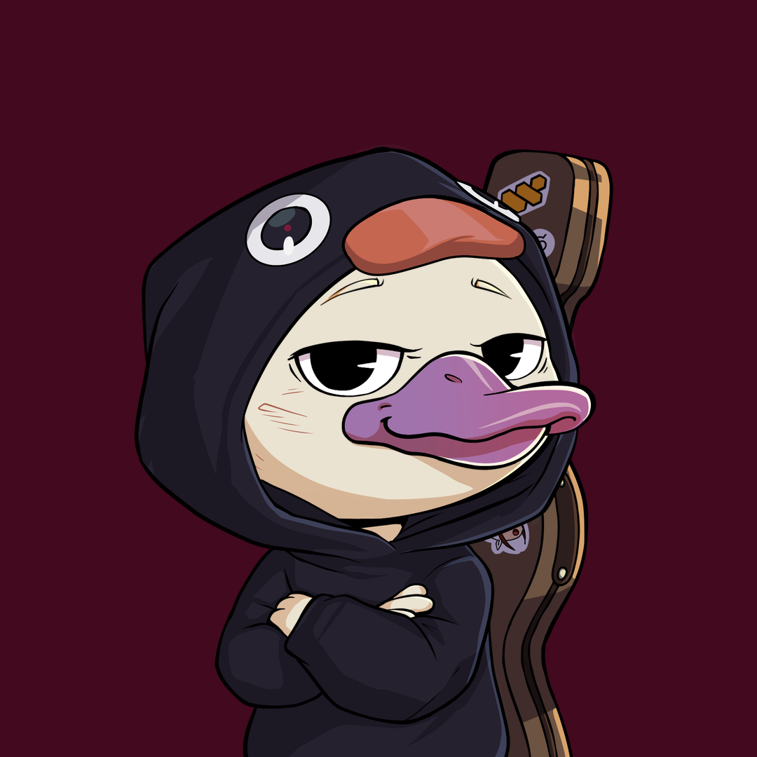 Quack Heads #1115 NFT artwork