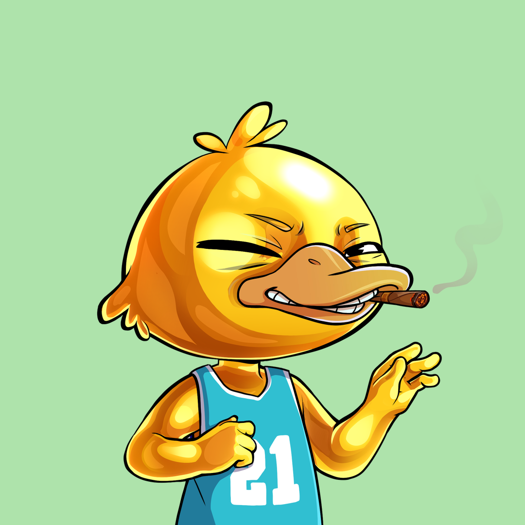 Quack Heads #1344 NFT artwork