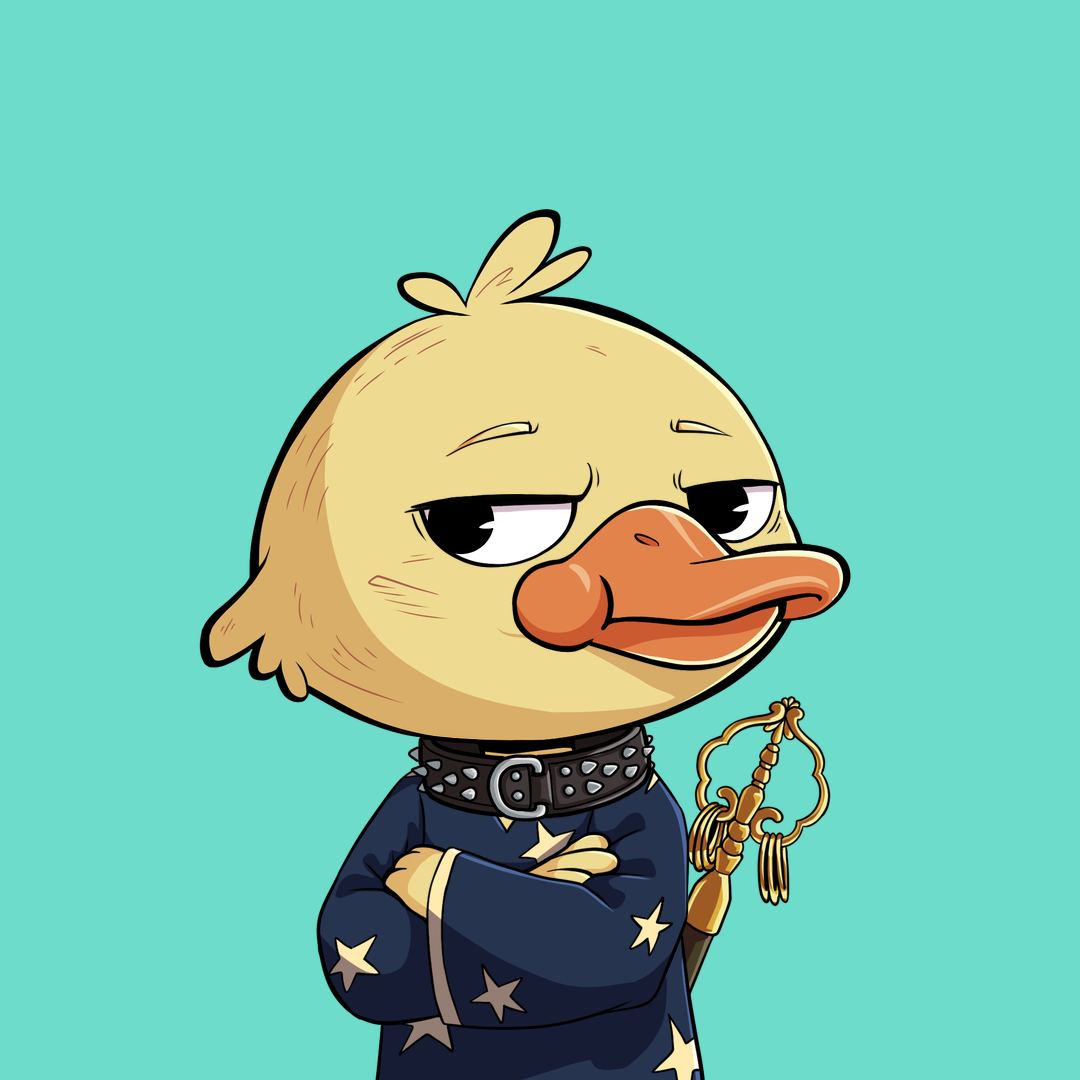 Quack Heads #1597 NFT artwork