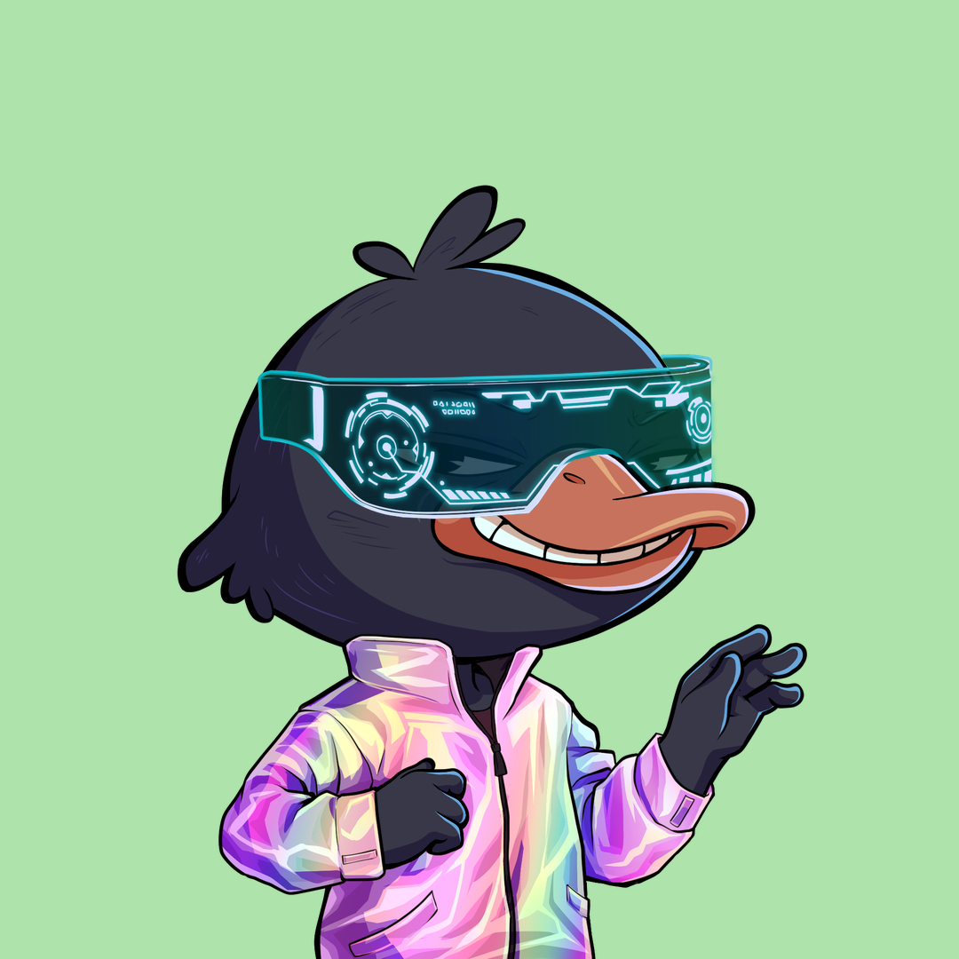 Quack Heads #1604 NFT artwork