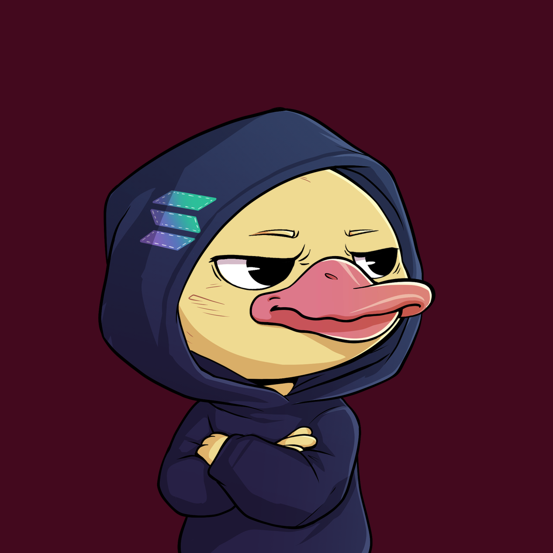 Quack Heads #1908 NFT artwork