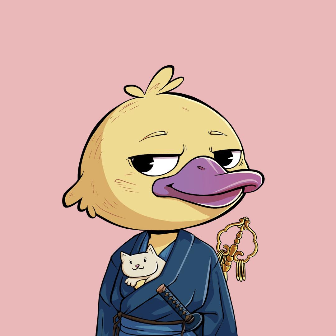 Quack Heads #318 NFT artwork