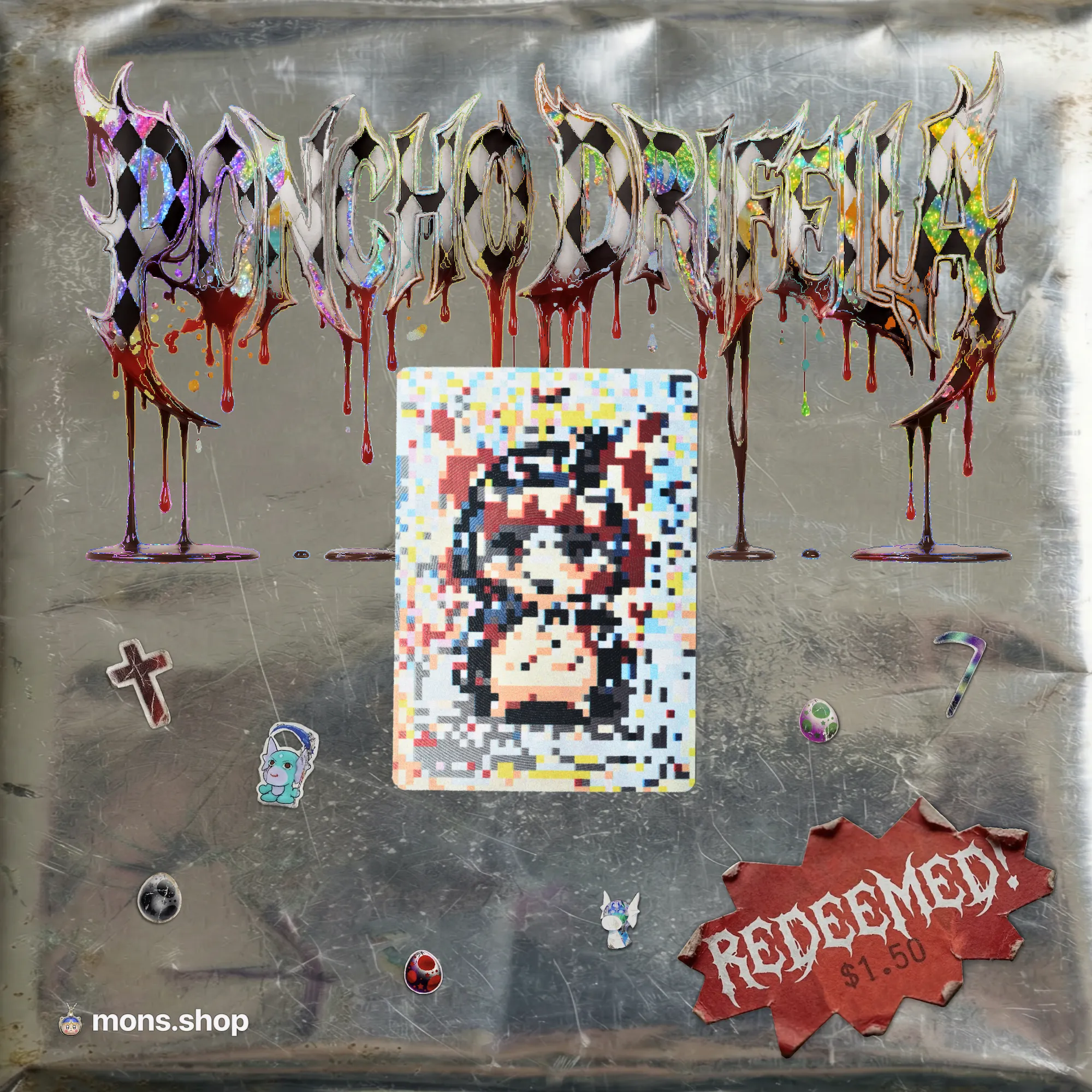 receipt · card 206 NFT artwork
