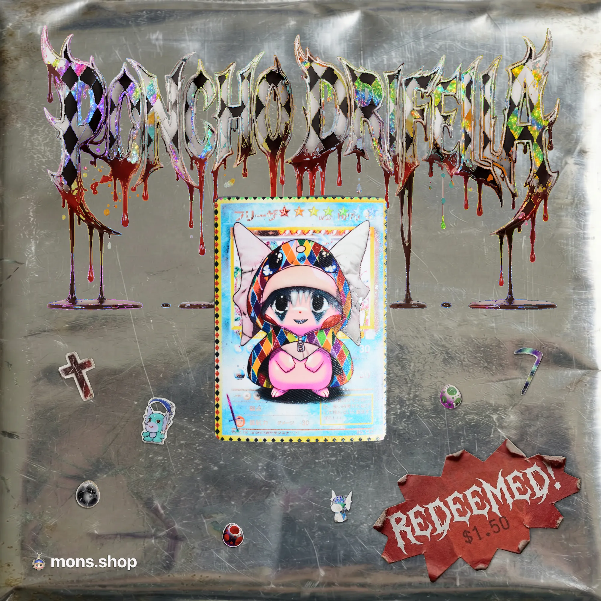 receipt · card 77 NFT artwork