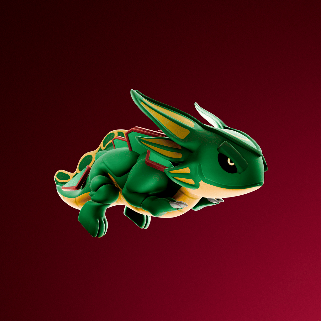 Tlaltol Axolotl NFT artwork