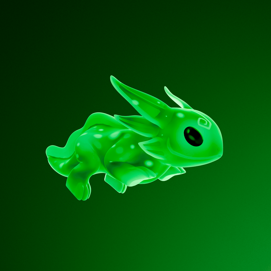 Moco Axolotl NFT artwork