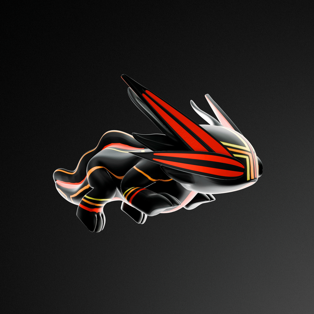 The Vault Axolotl NFT artwork