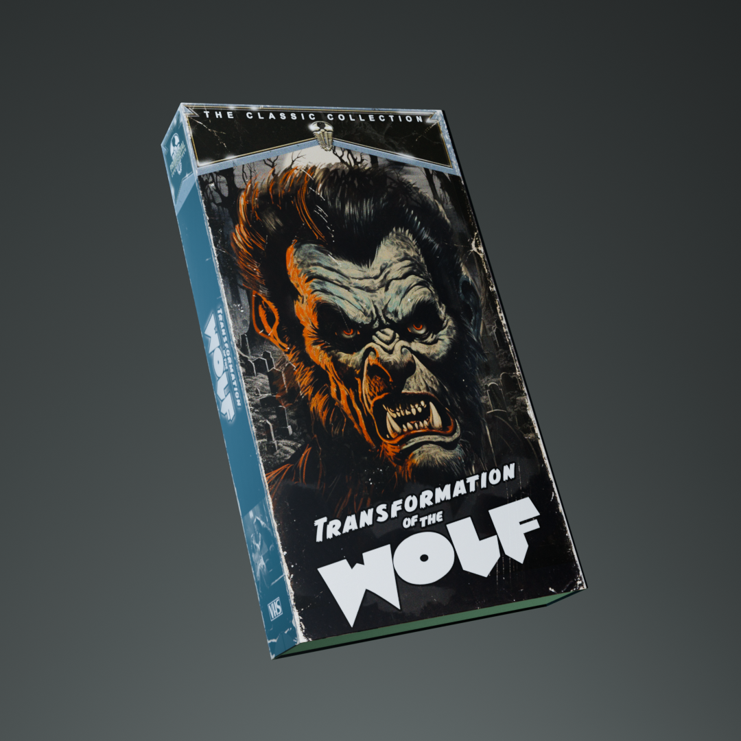TRANSFORMATION OF THE WOLF VHS TAPE NFT artwork