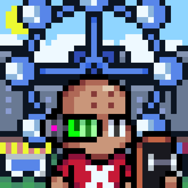 Hero #1230 NFT artwork