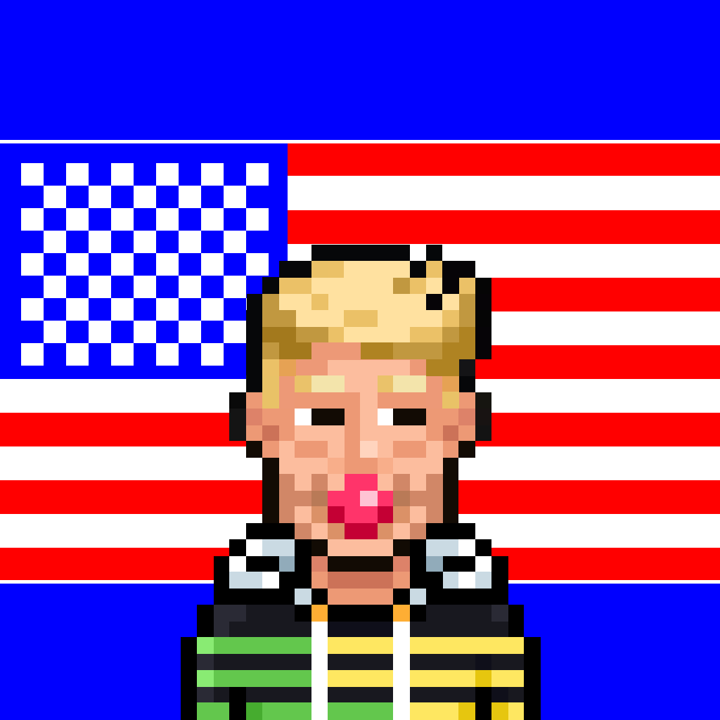 Lil Trumpies #5504 NFT artwork