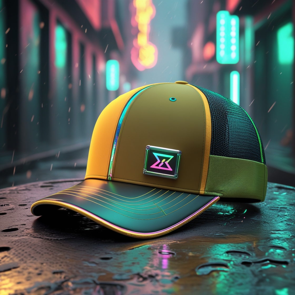 Get zapped. Get rich Cap" NFT artwork