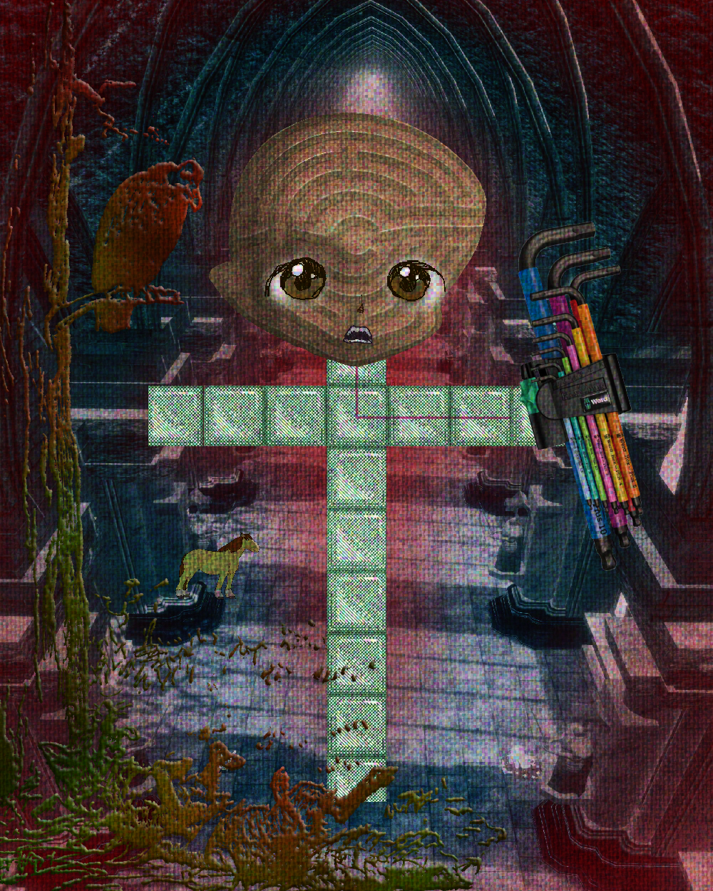 Scarecrow #1175 NFT artwork