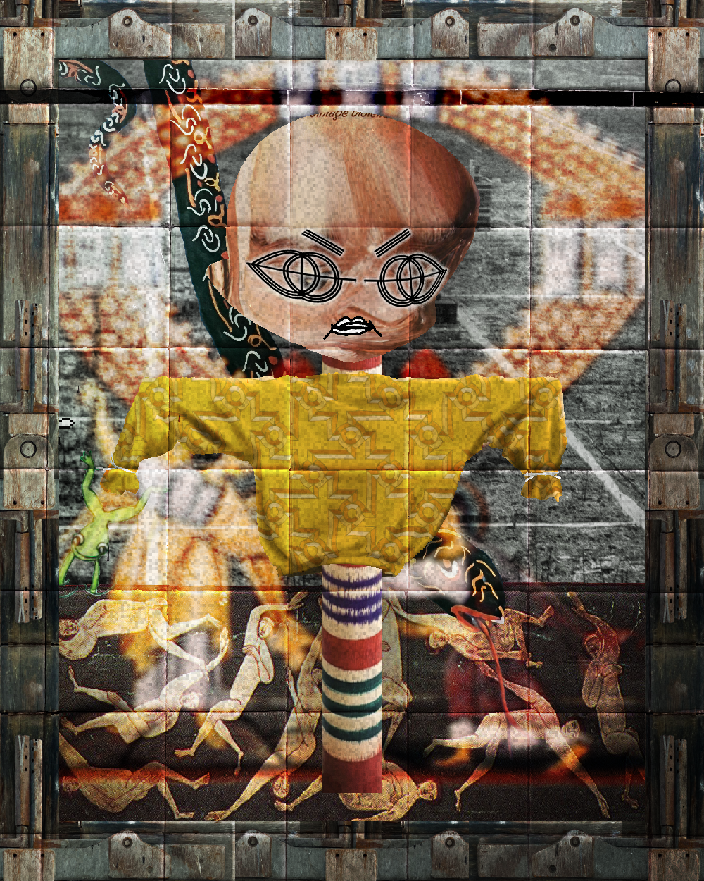 Scarecrow #1470 NFT artwork