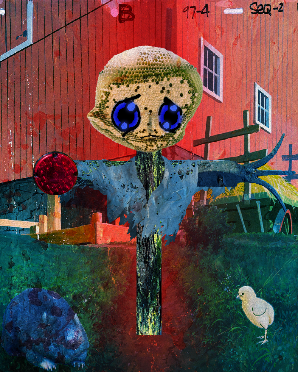 Scarecrow #1862 NFT artwork