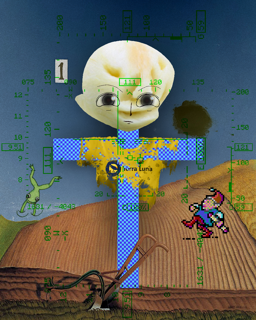 Scarecrow #1977 NFT artwork