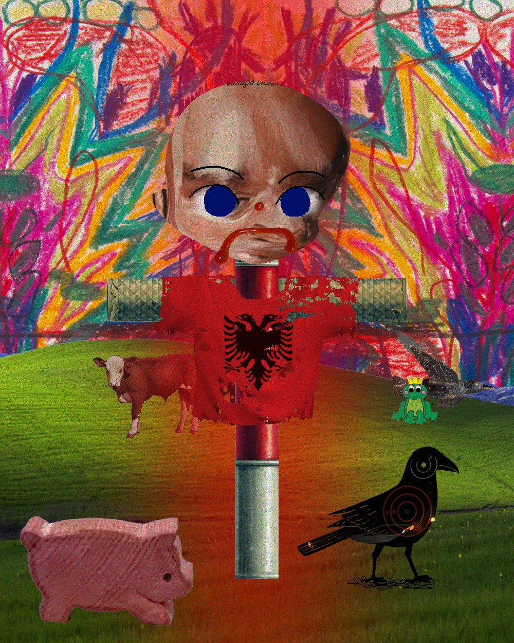 Scarecrow #2462 NFT artwork
