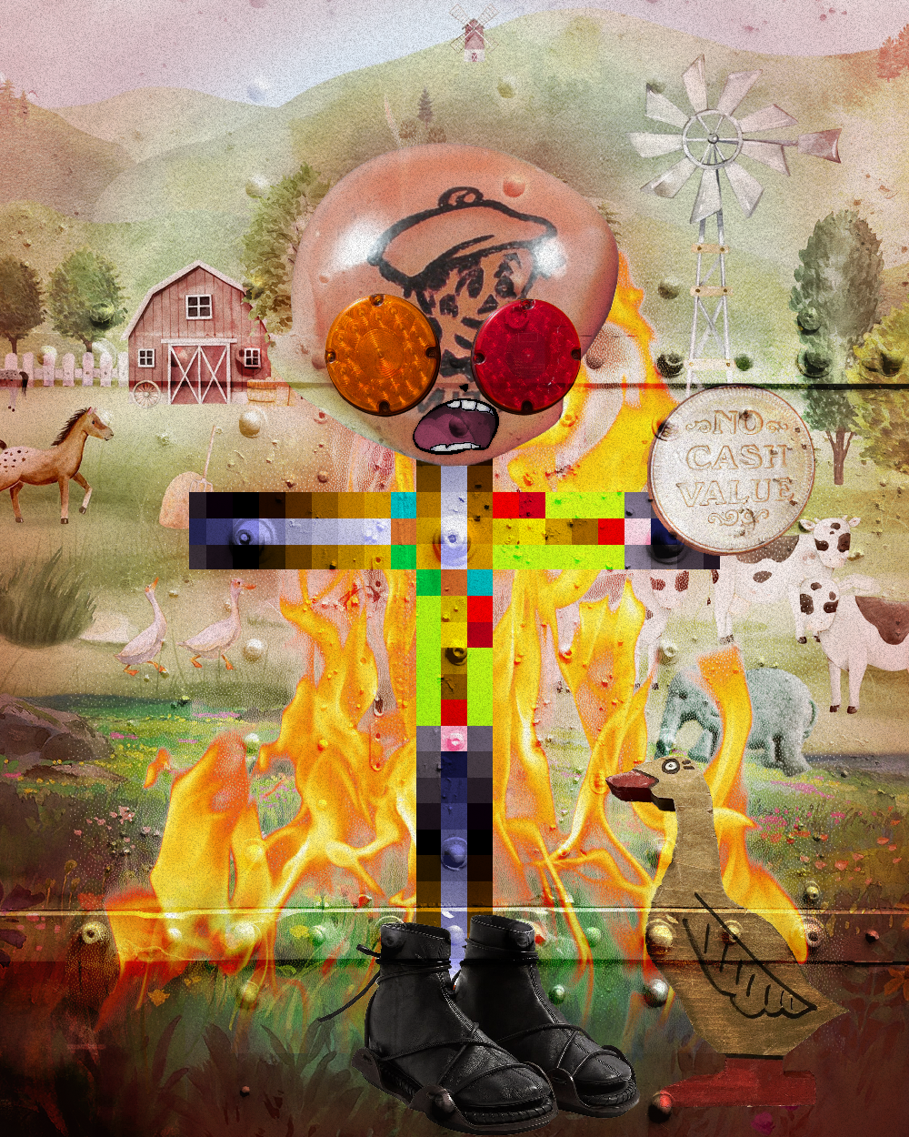 Scarecrow #2592 NFT artwork