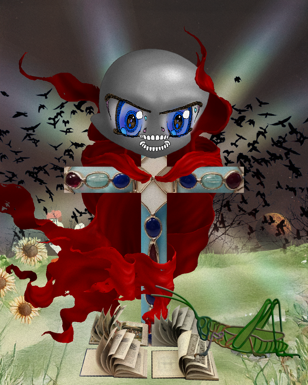 Scarecrow #2595 NFT artwork