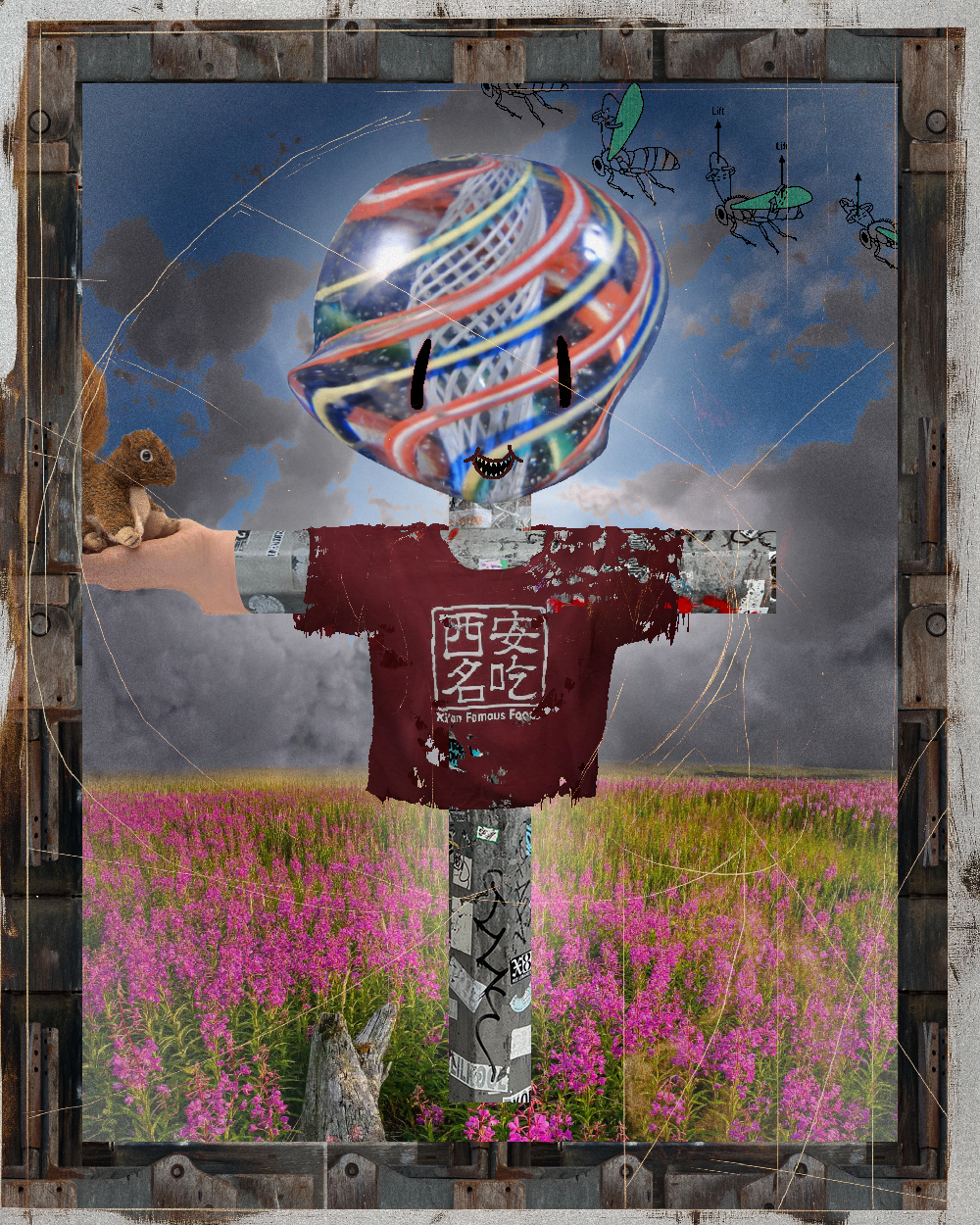 Scarecrow #2877 NFT artwork