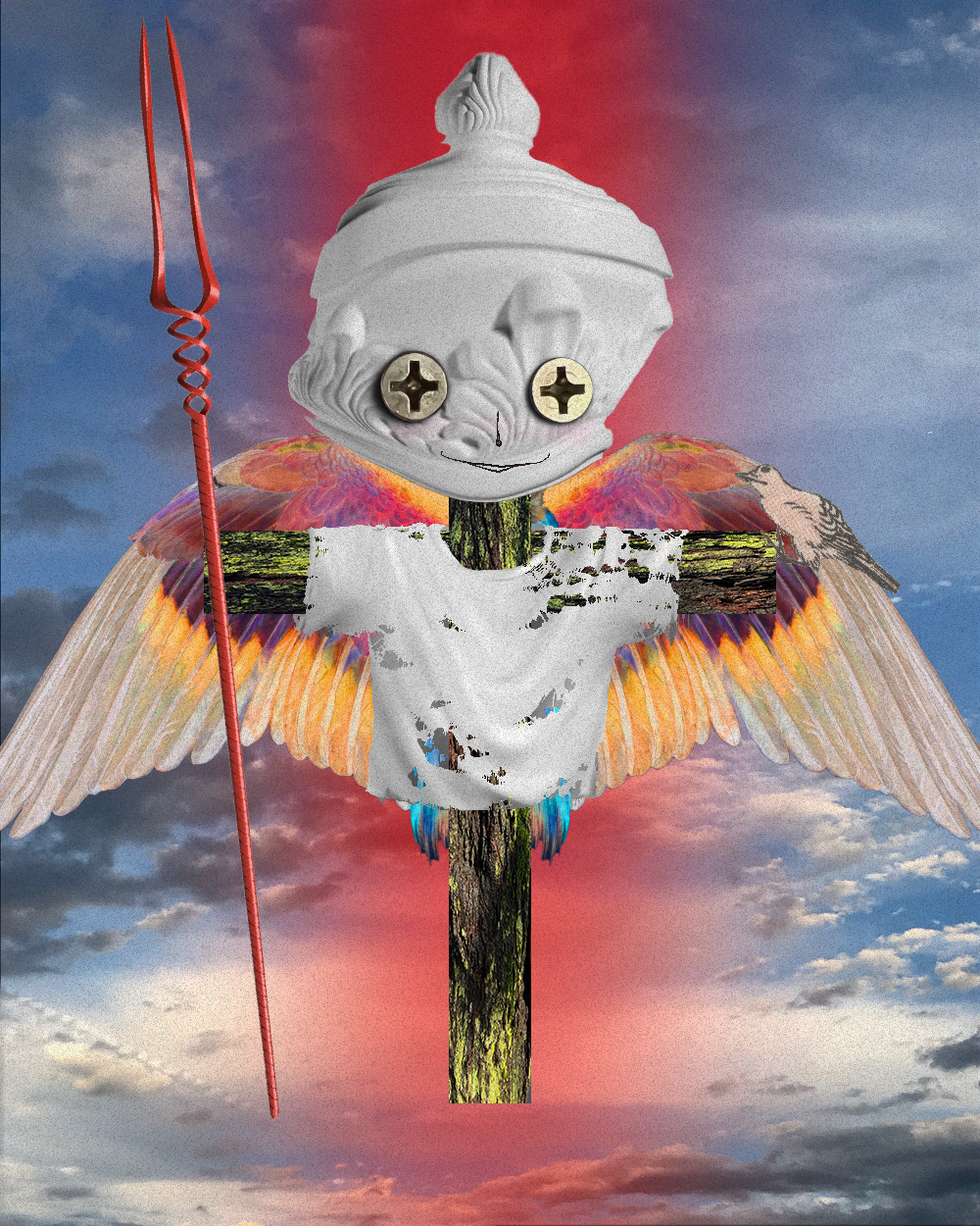 Scarecrow #3149 NFT artwork
