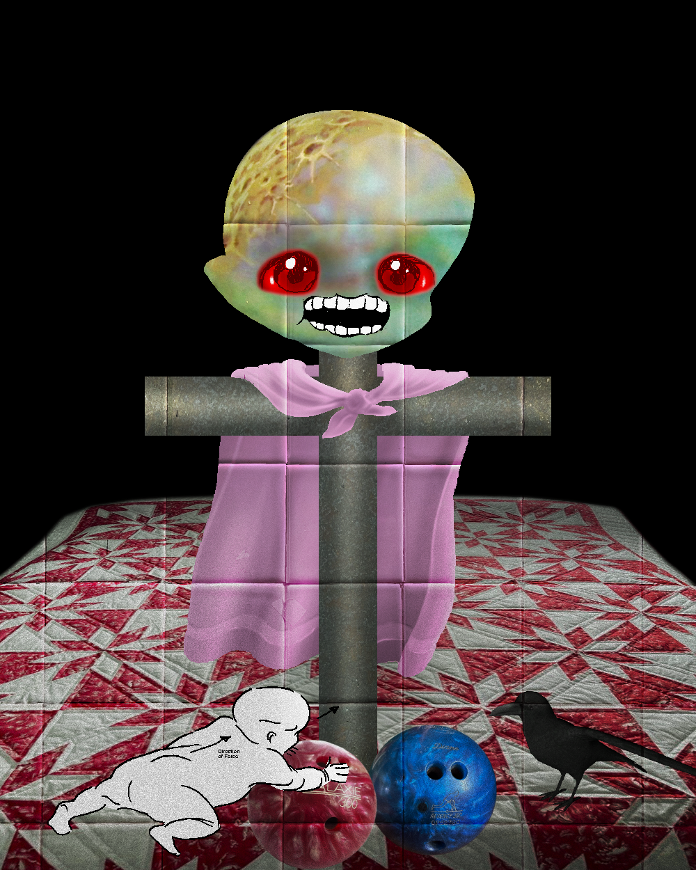 Scarecrow #943 NFT artwork