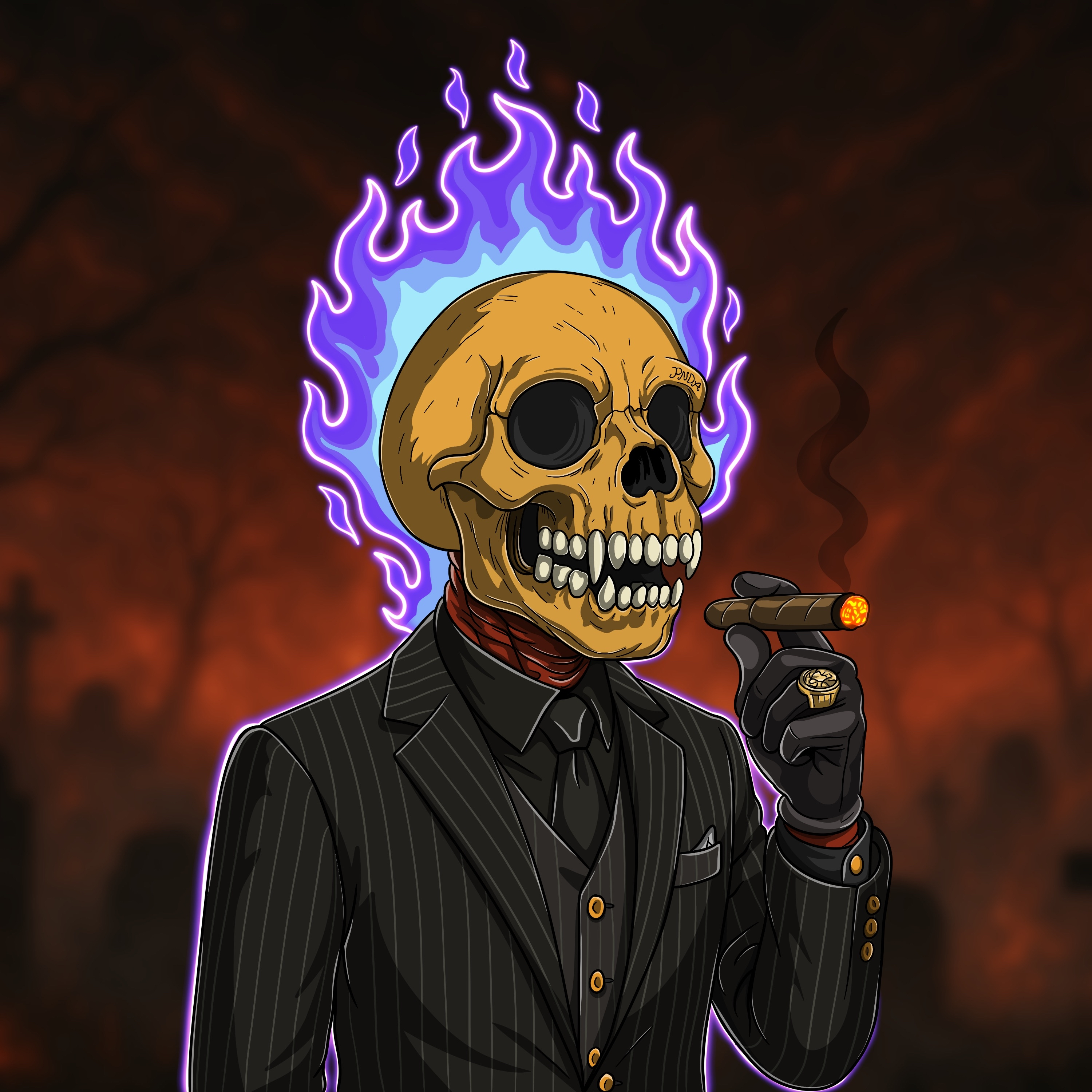The Godfather NFT artwork