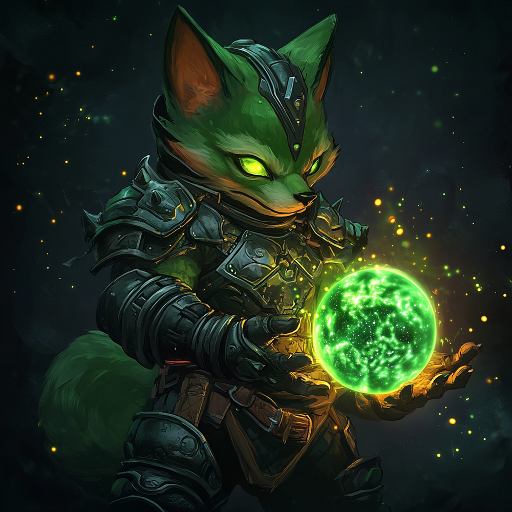FoxGoblin 282 NFT artwork