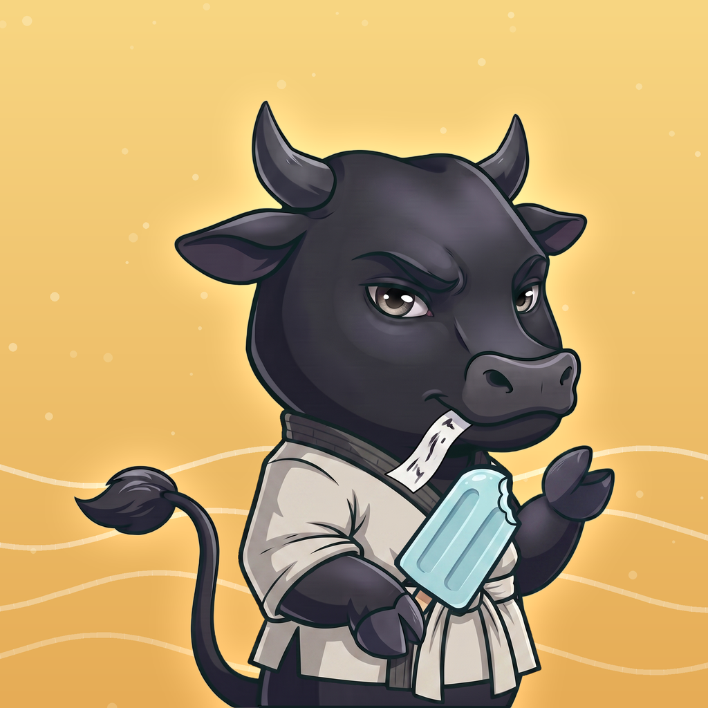 Black Bull #579 NFT artwork