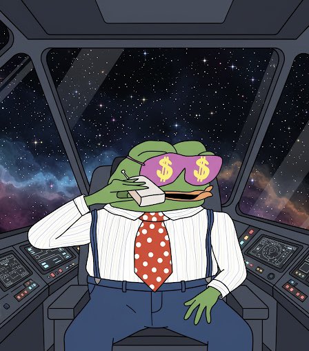 Straight through the galaxy NFT artwork