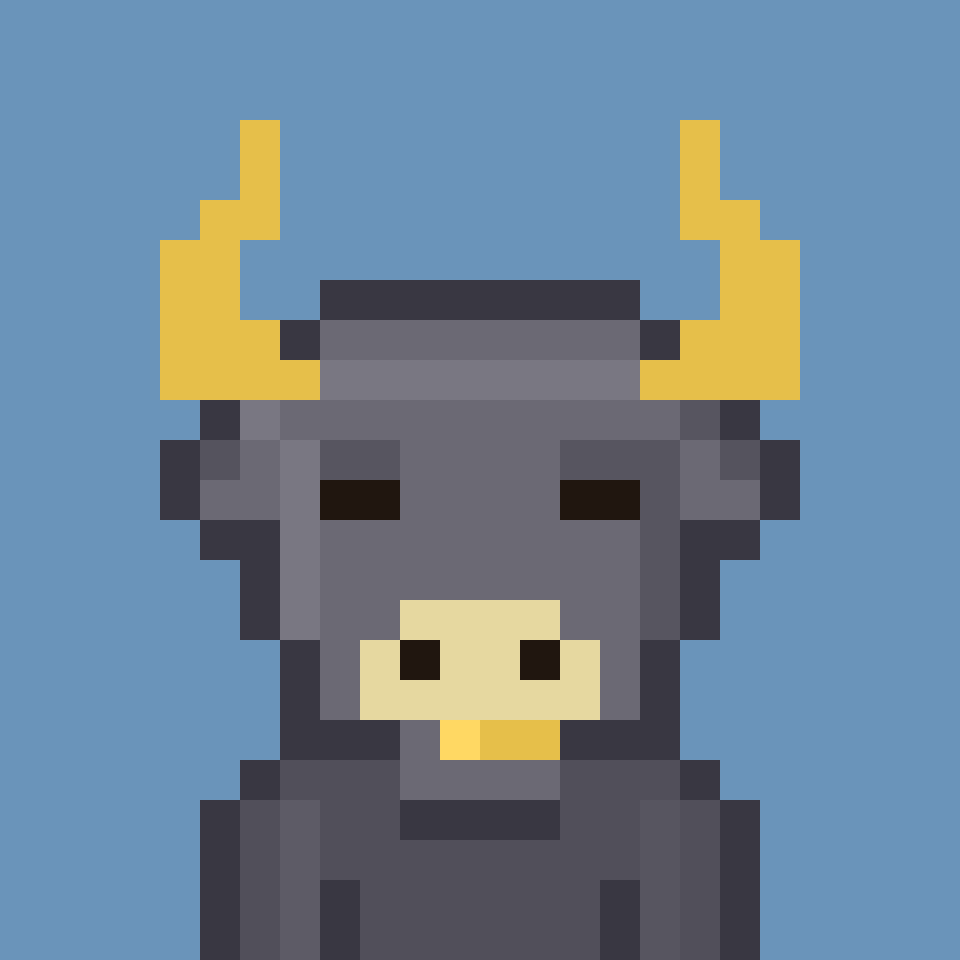 Bulltoshi #2342 NFT artwork