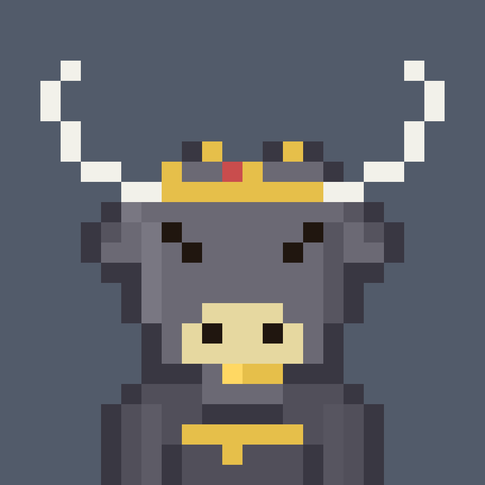 Bulltoshi #383 NFT artwork
