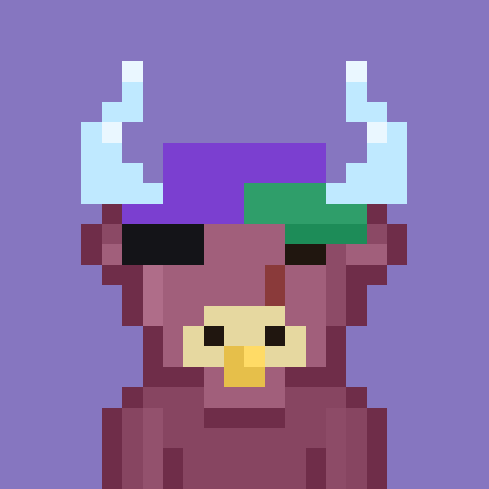 Bulltoshi #5436 NFT artwork