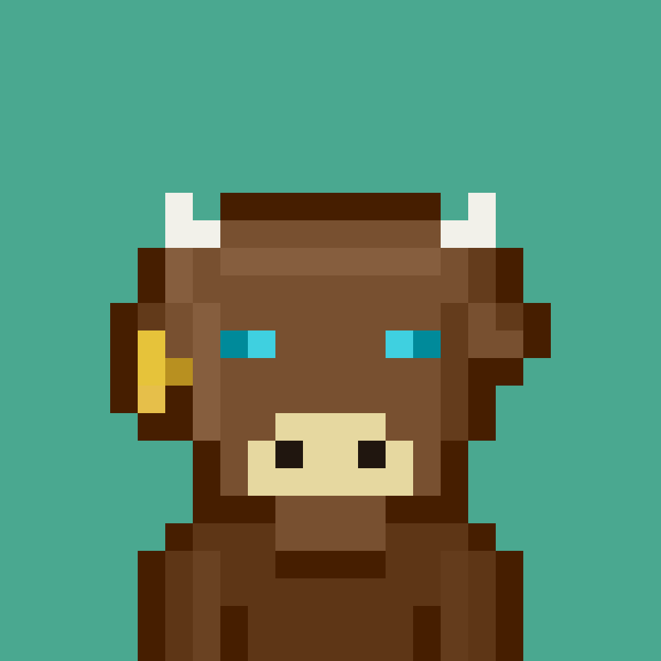 Bulltoshi #657 NFT artwork