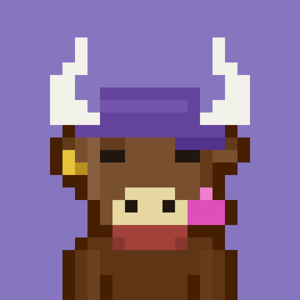 Bulltoshi #7003 NFT artwork