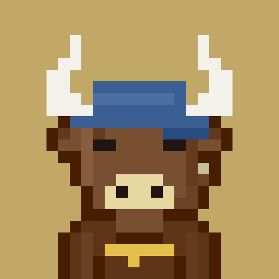 Bulltoshi #7579 NFT artwork