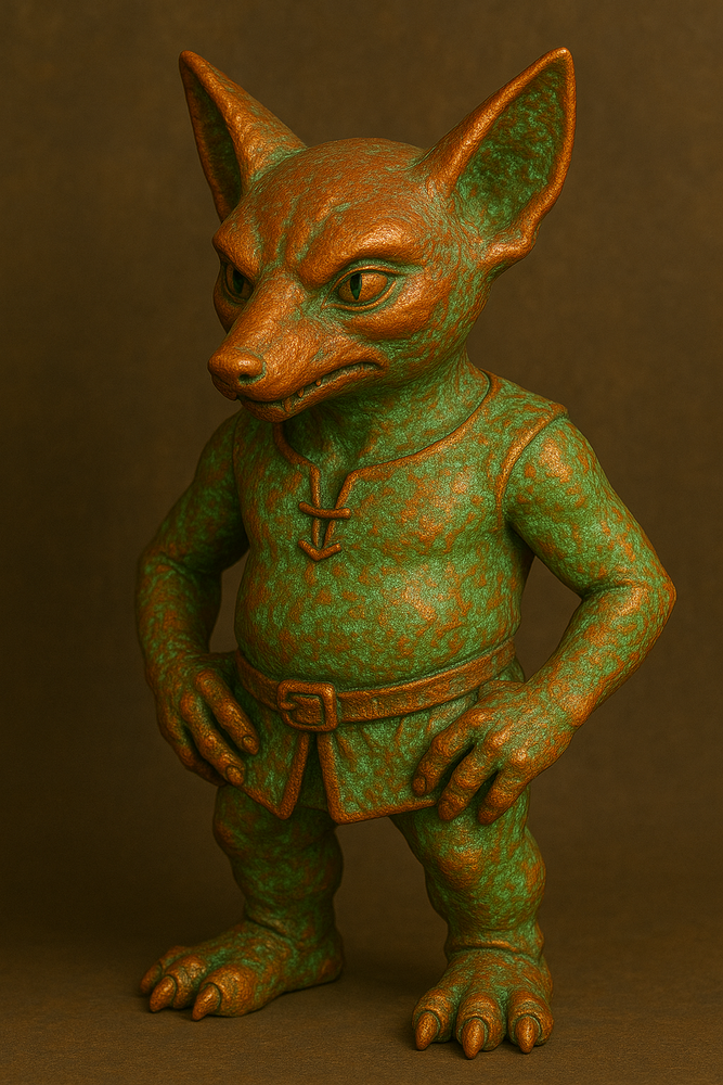 FoxGoblin 618 NFT artwork