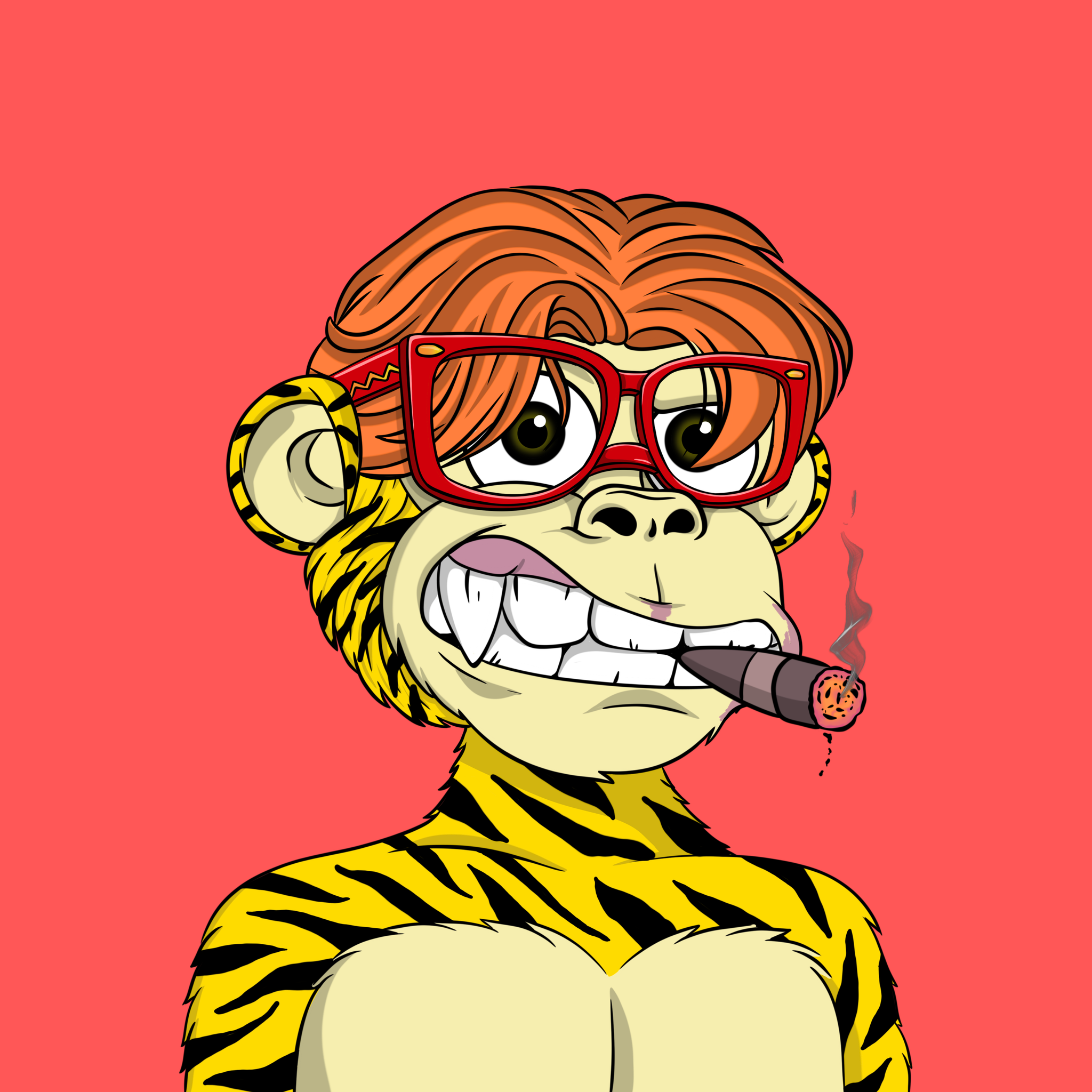 ChimpX SuperChimps #1585 NFT artwork