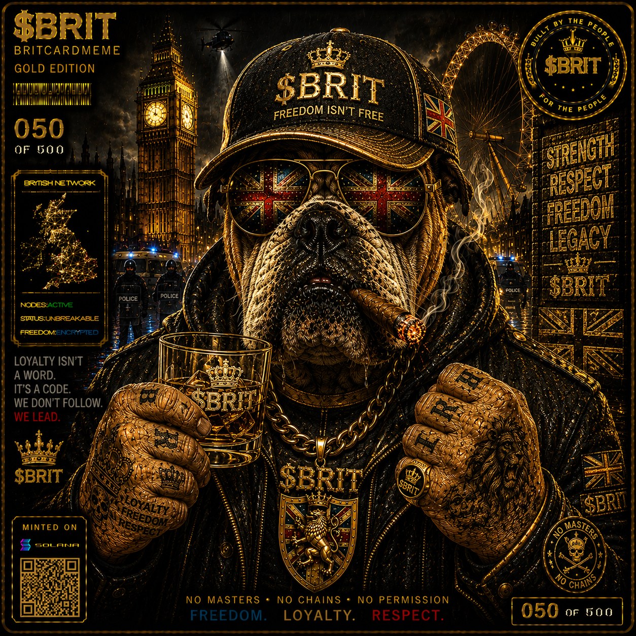 BritCard #50 NFT artwork