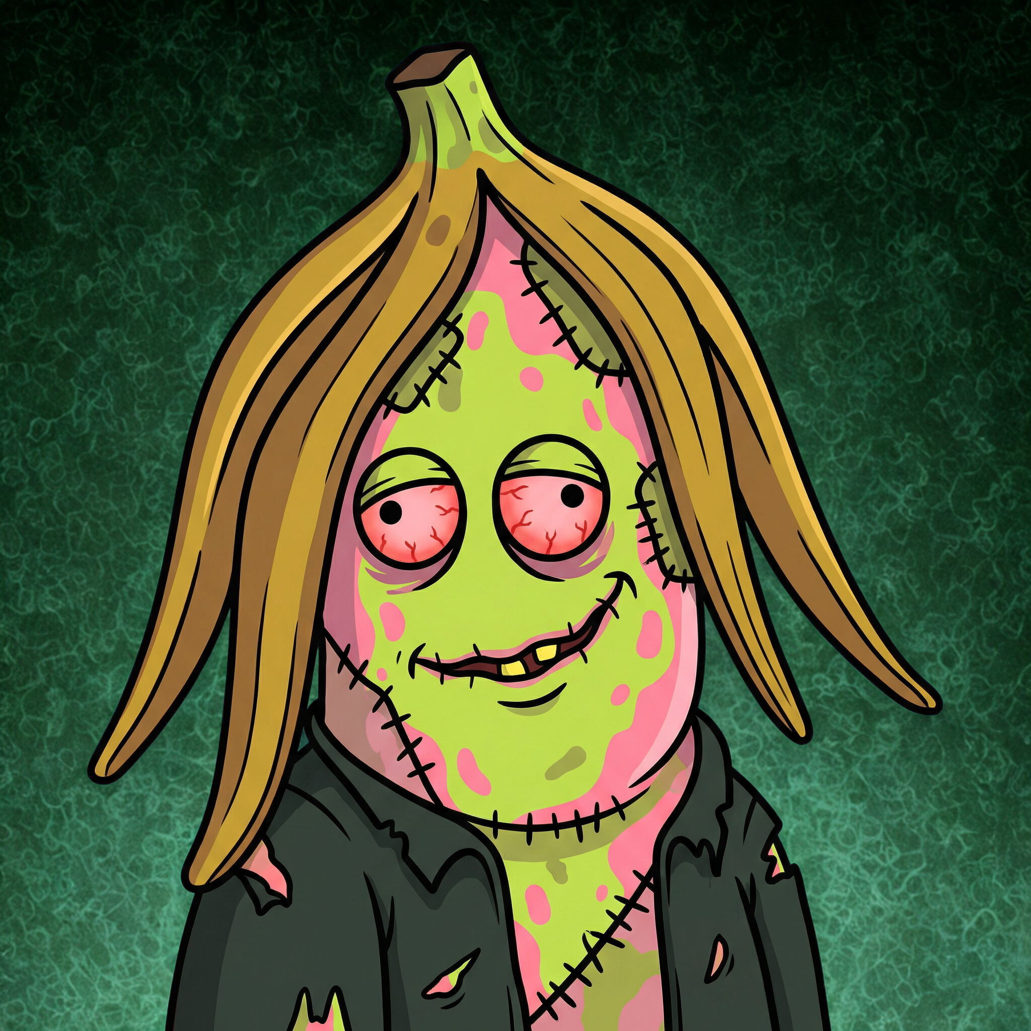 Animal Banana Punks #13 NFT artwork