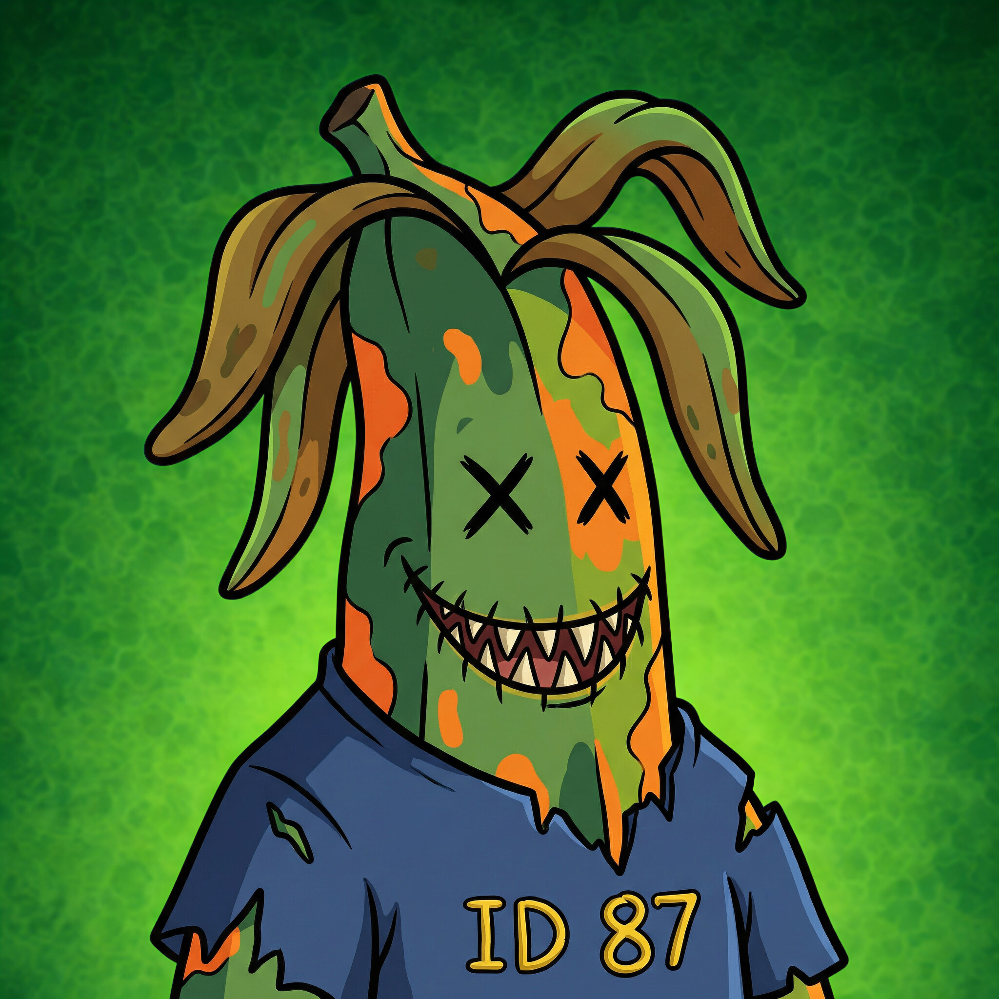 Animal Banana Punks #9 NFT artwork