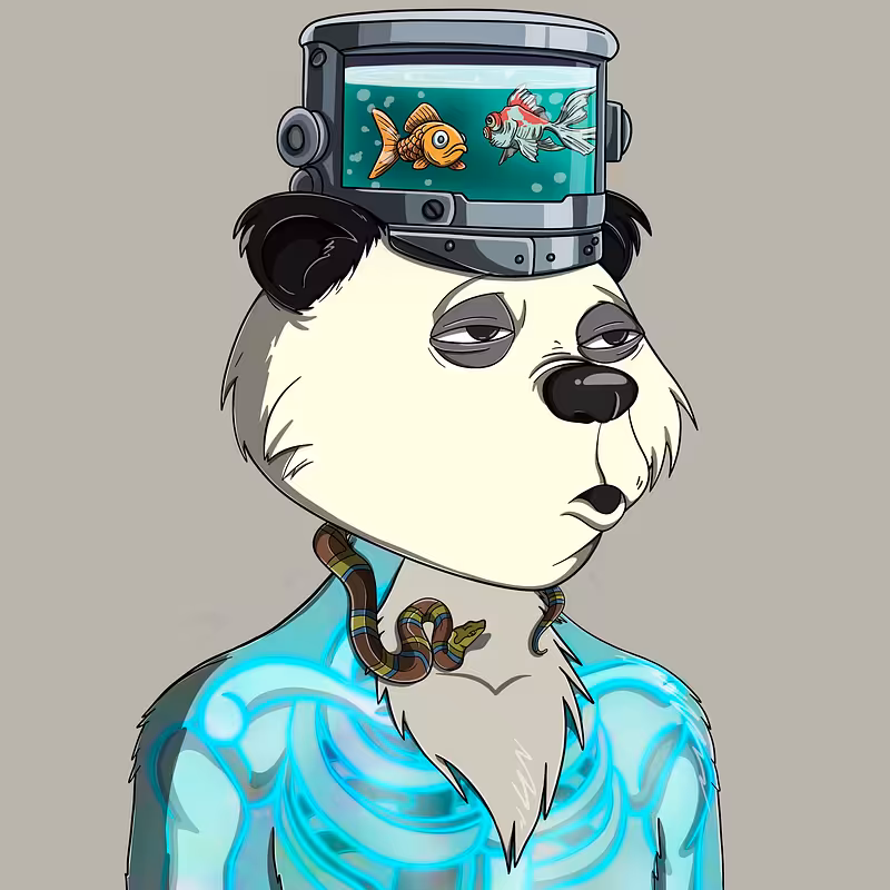 Pandarianz #56 NFT artwork