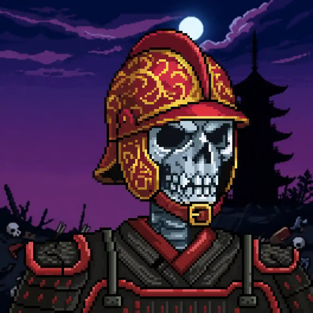 Skeleton #3175 NFT artwork
