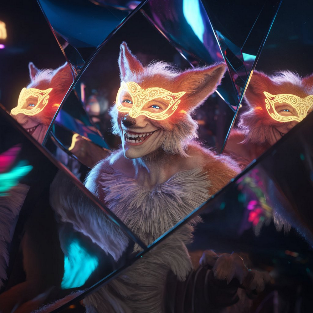 FoxGoblin 385 NFT artwork