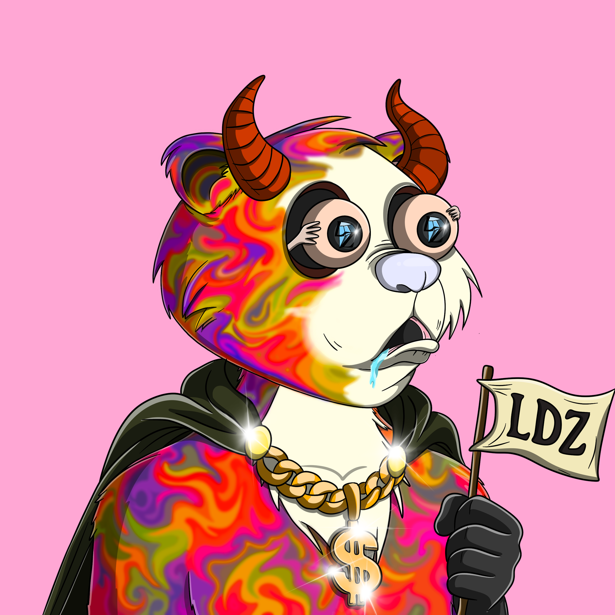 Pandarianz #635 NFT artwork